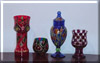 Vases and cup